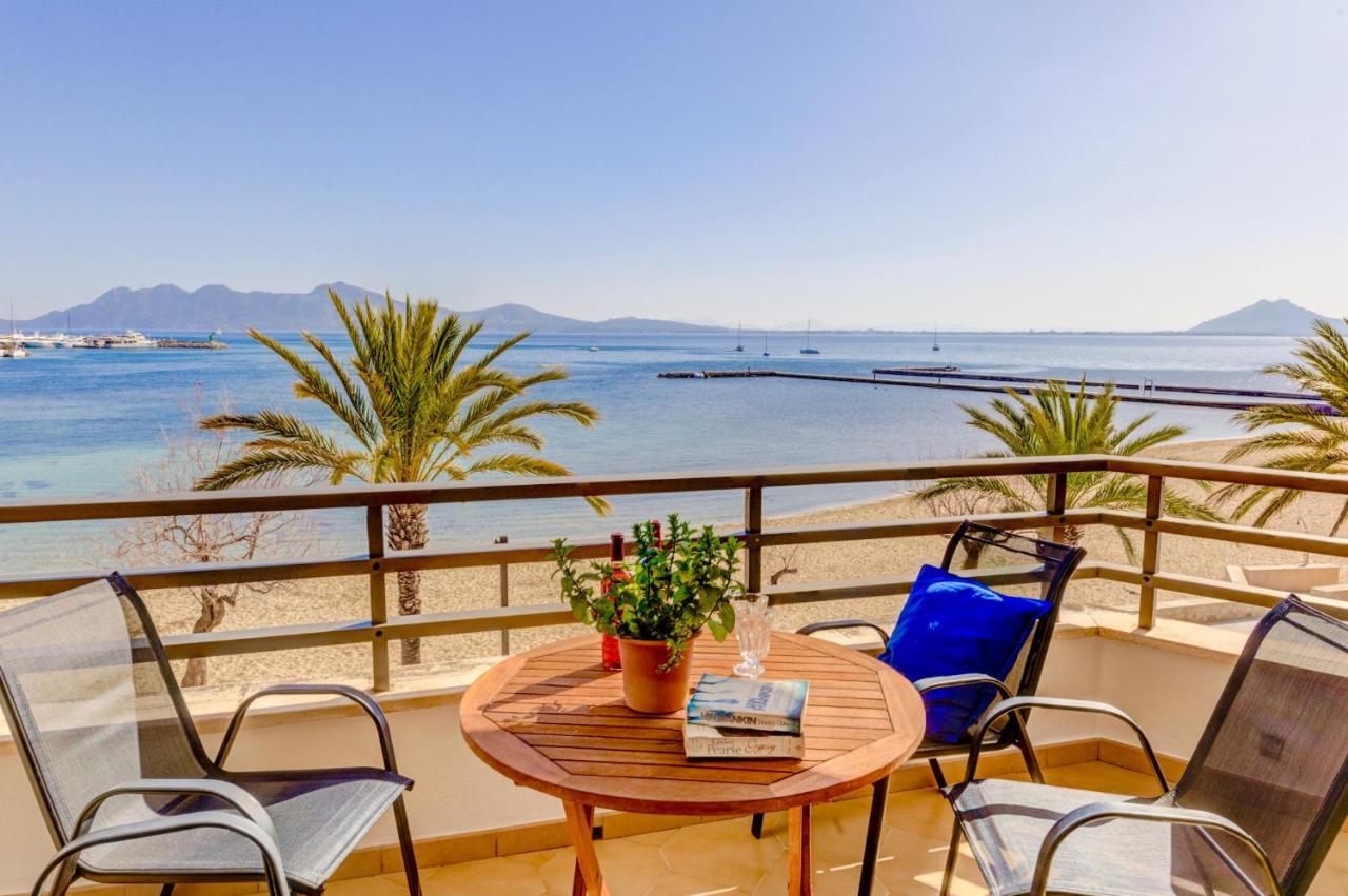 Beachfront Apartment Simar By Sealand Villas Port de Pollença Exterior foto