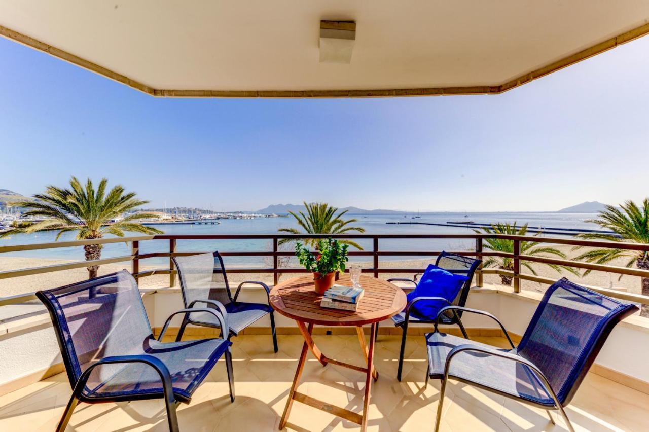 Beachfront Apartment Simar By Sealand Villas Port de Pollença Exterior foto