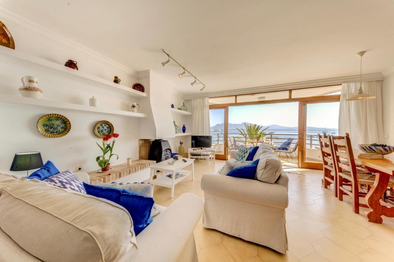 Beachfront Apartment Simar By Sealand Villas Port de Pollença Exterior foto