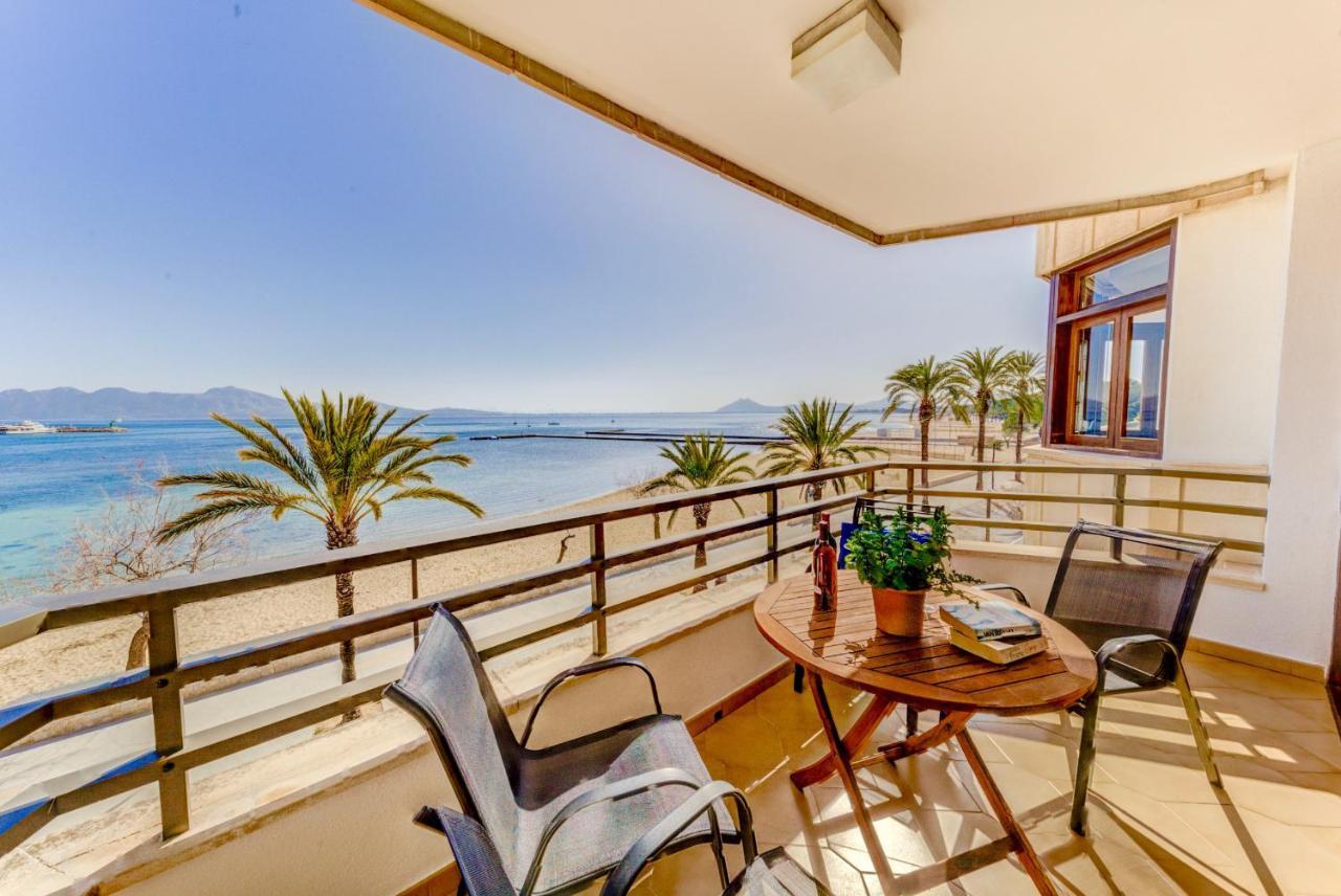 Beachfront Apartment Simar By Sealand Villas Port de Pollença Exterior foto