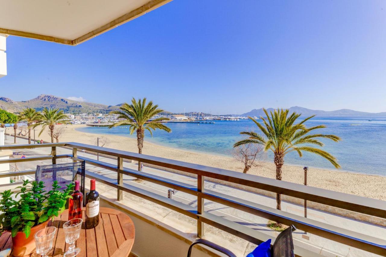 Beachfront Apartment Simar By Sealand Villas Port de Pollença Exterior foto